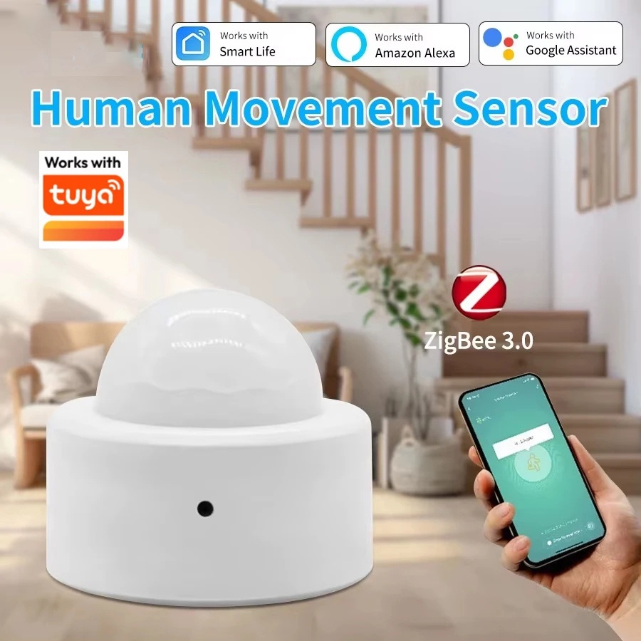 Smart Home Wiser - Zigbee Work with Tuya PIR Motion
