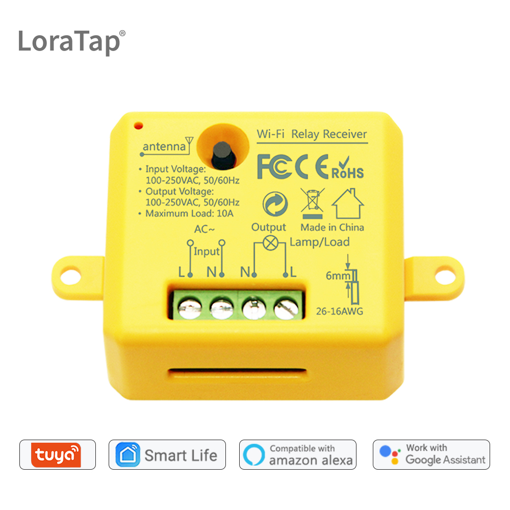 Tuya Smart Life WiFi Switch So - Smart Home Yellow ulasan dan harga