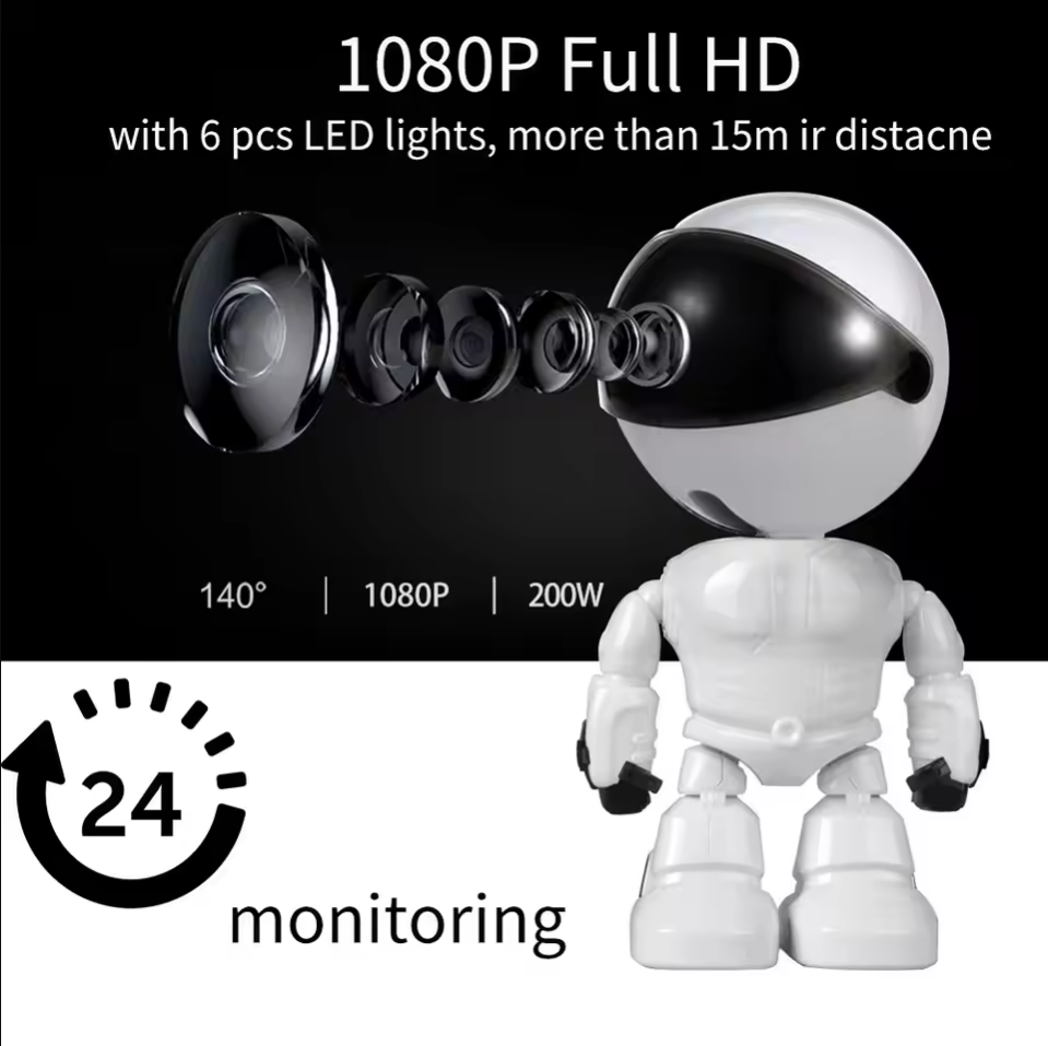 Smart Robot WiFi IP Camera 108 - Smart Home Camera Ezviz ulasan dan harga