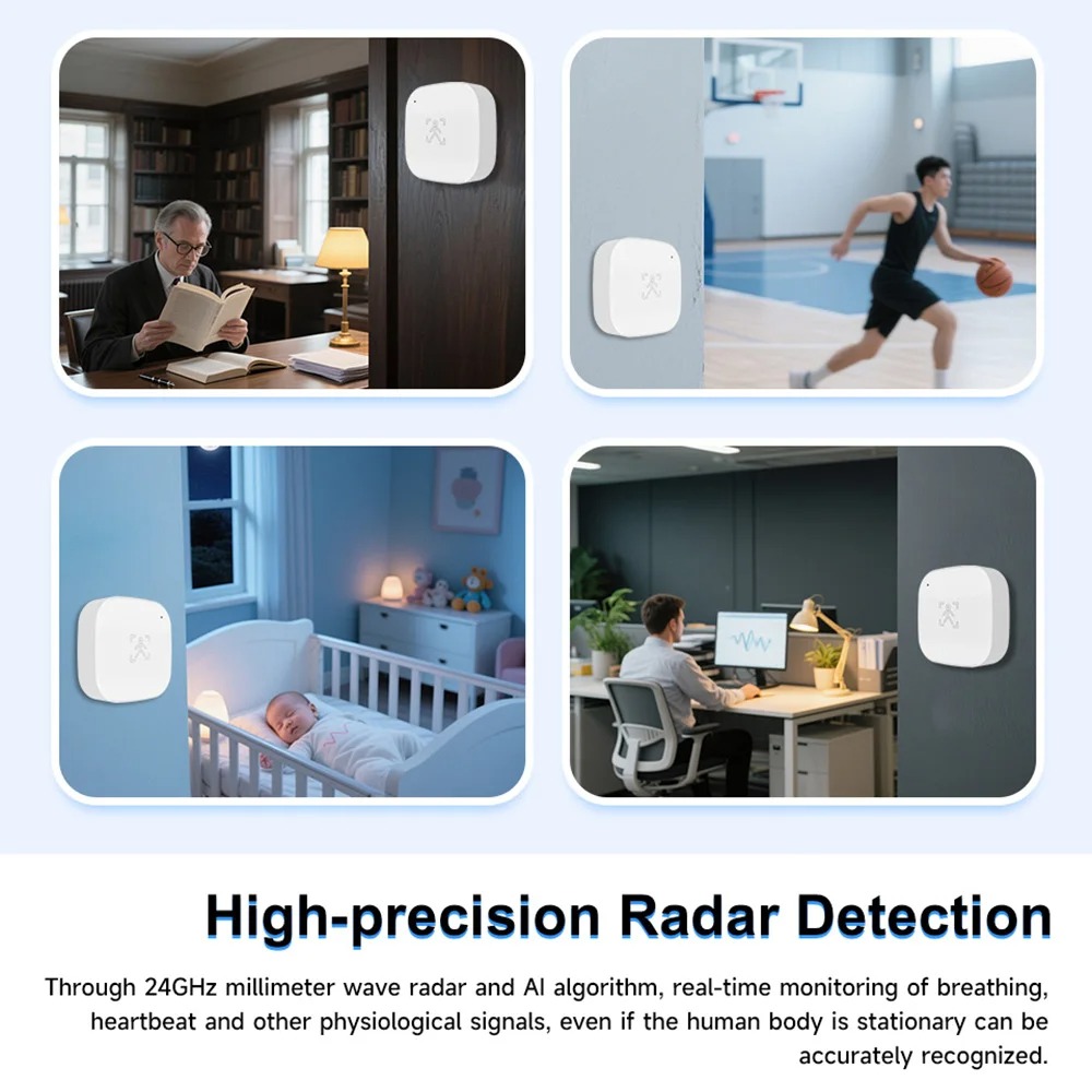 Tuya Zigbee 24G MmWave Radar H - Smart Home Wiser ulasan dan harga