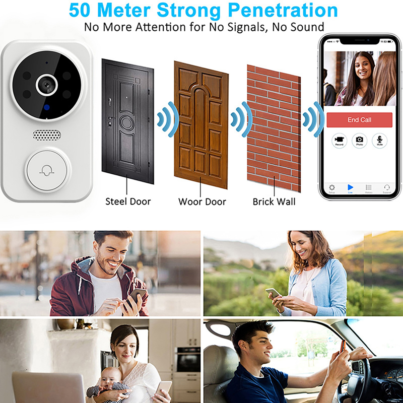 WiFi Smart Video Doorbell Came - Smart Home Video ulasan dan harga