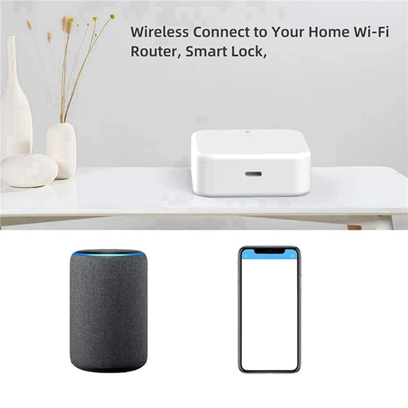 6X Bluetooth Wifi Gateway Fing - Smart Home Door Lock ulasan dan harga