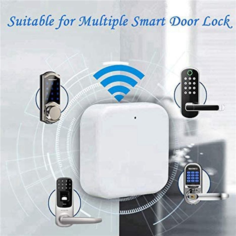 6X Bluetooth Wifi Gateway Fing - Smart Home Door Lock ulasan dan harga