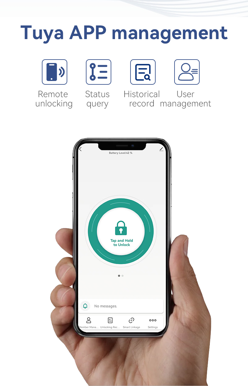 Slim Smart Lock Memory Card Wa - Smart Home Door Lock ulasan dan harga