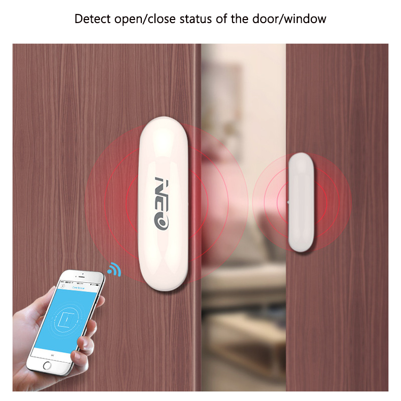 Tuya WiFi Door&Window Sensor I - Wireless Door Sensor ulasan dan harga