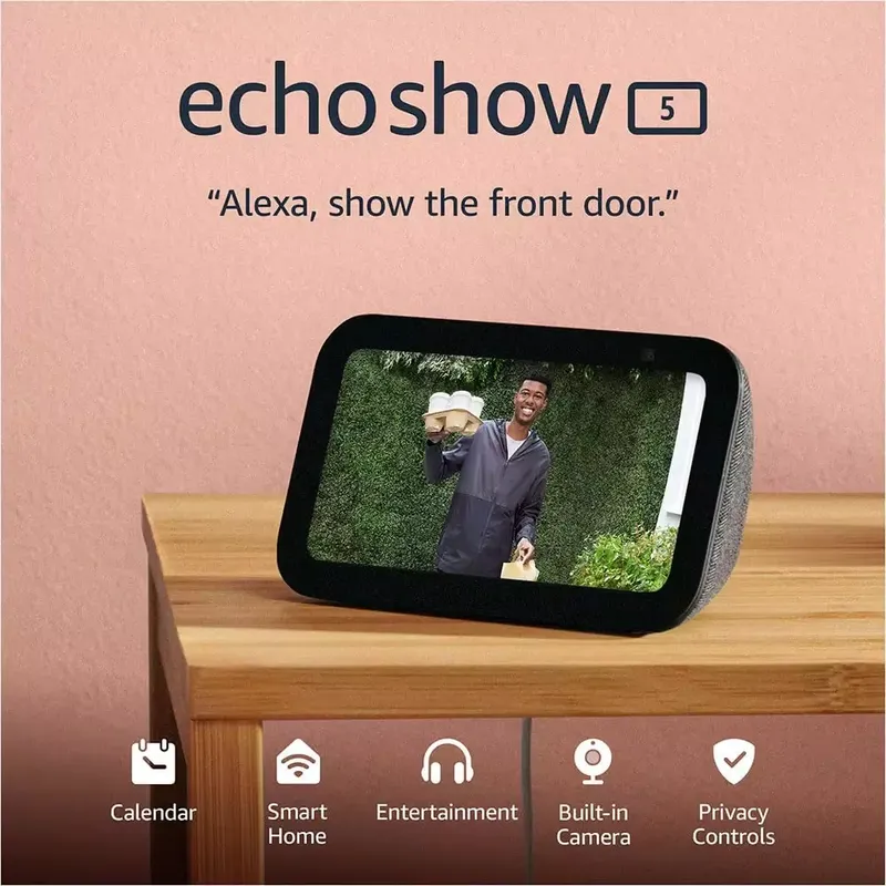 Echo Show 5 Smart Speaker with - Smart Home Video ulasan dan harga