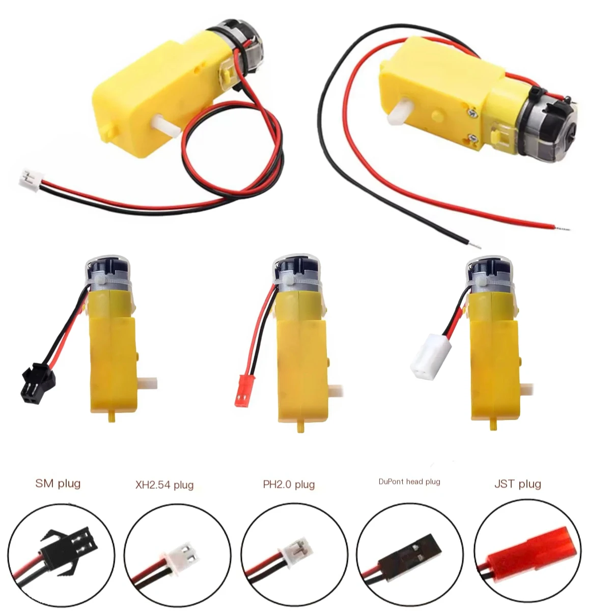 TT DC Motor 3V-6V DIY Smart Ca - Smart Home Yellow ulasan dan harga